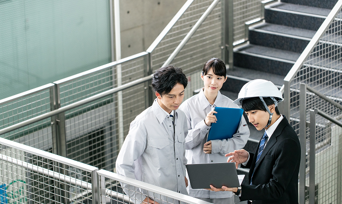 現場立会、報告書作成